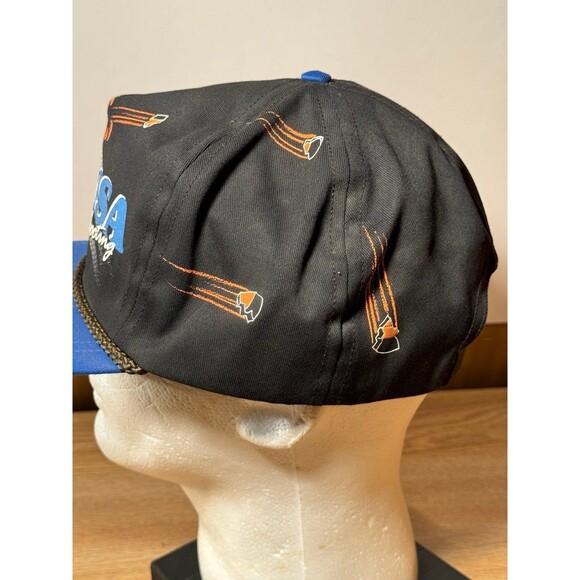 Vintage USA Shooting US Shooting Team Strapback Rope Hat AOP - Picture 3 of 8